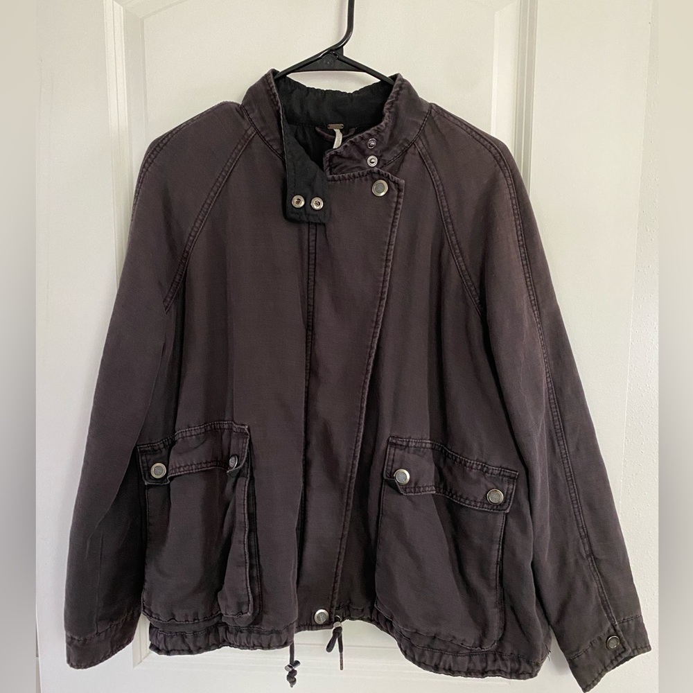 Free People We The Free Swing Jacket - black medium